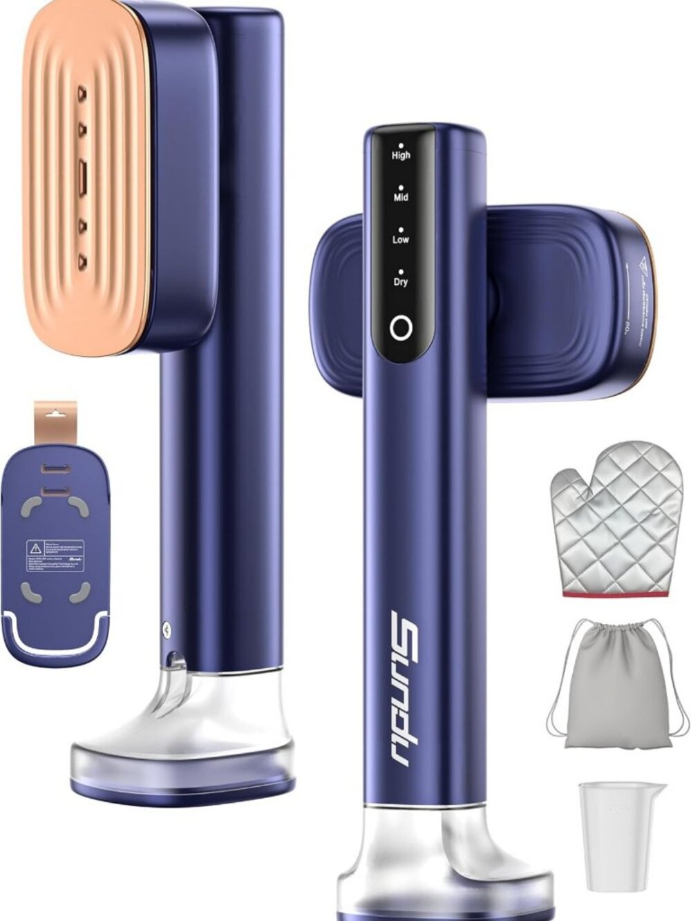 Portable Garment Steamer for Quick Wrinkle Removal & Fabric Refreshing